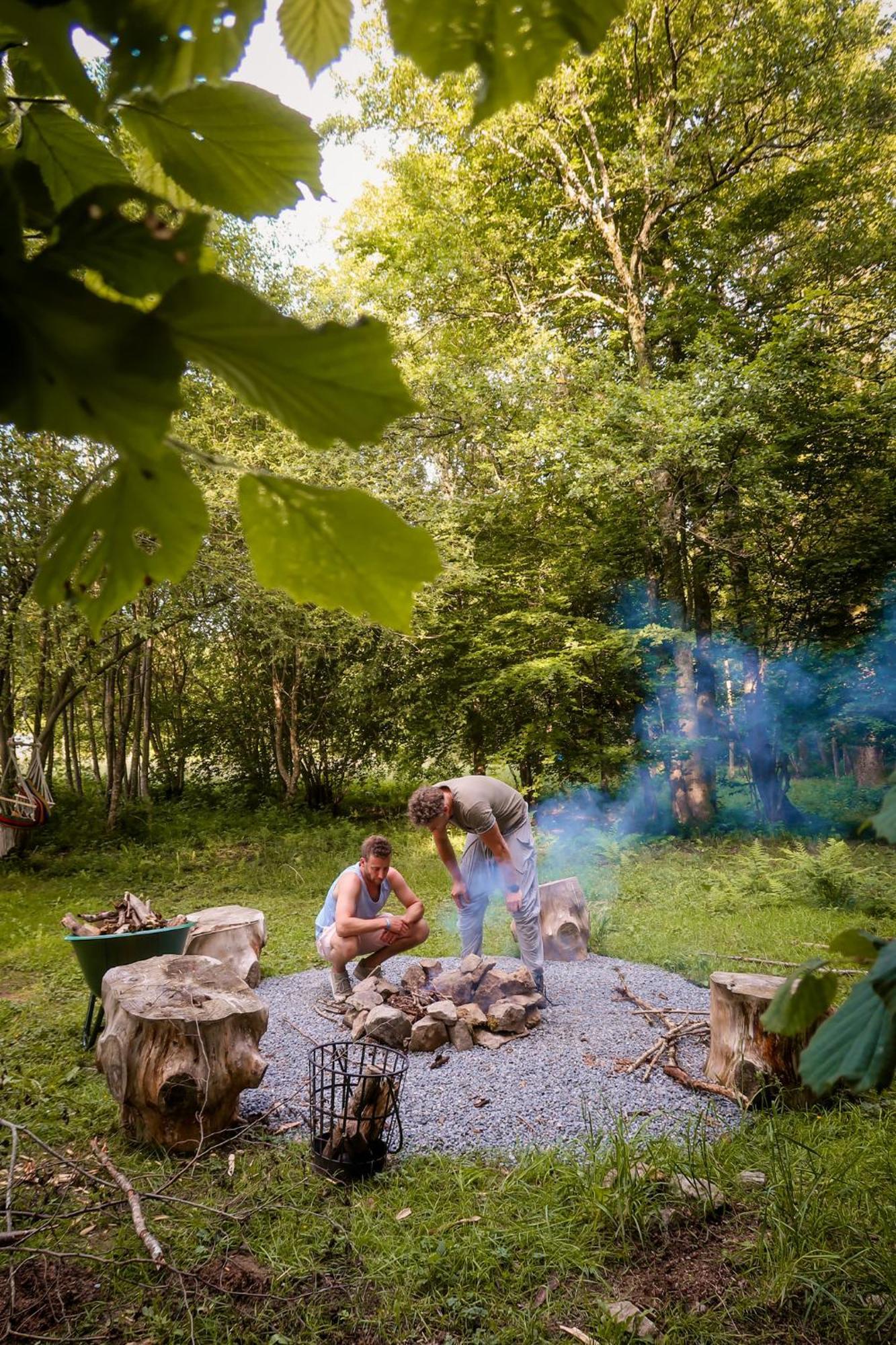 Mini-Glamping En Auvergne Villa Sainte-Christine  Eksteriør bilde
